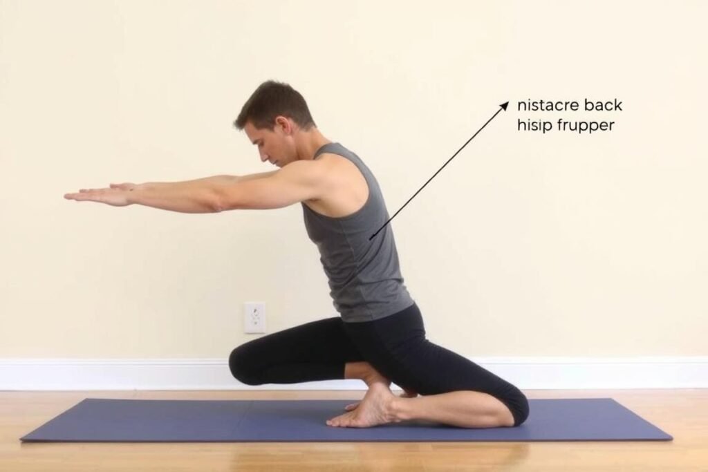 Child's Pose untuk flexibility punggung dan pinggul