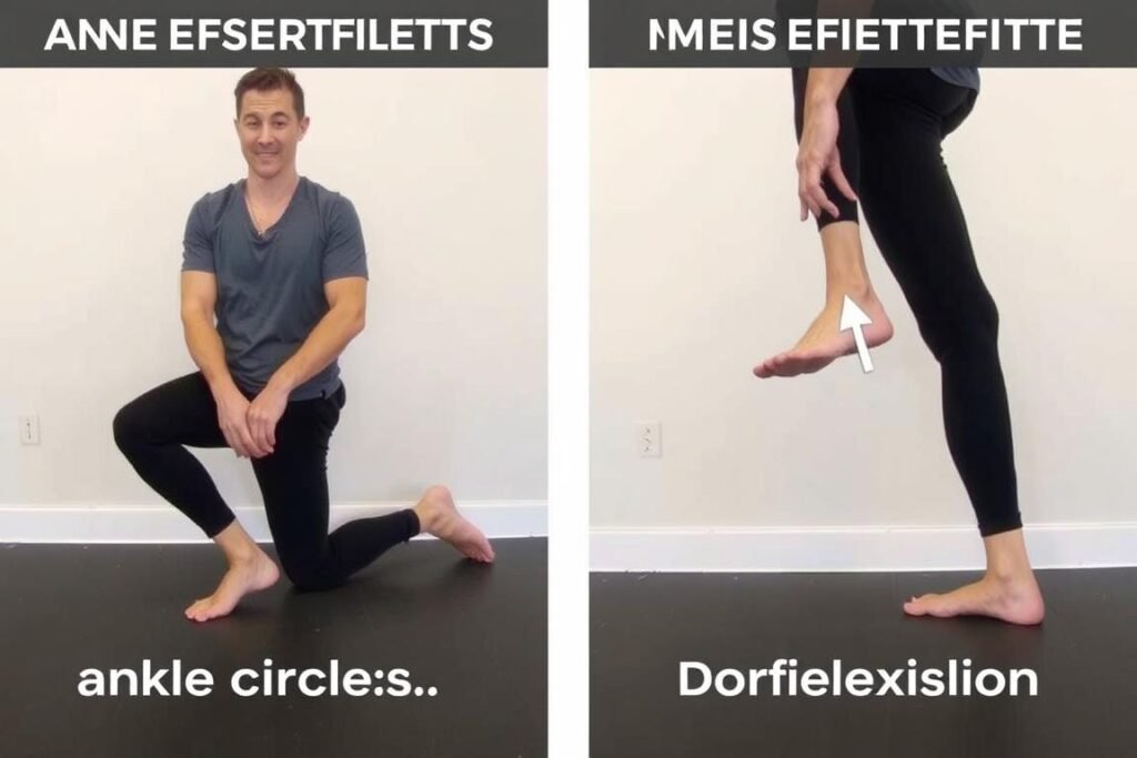 Gerakan Ankle Mobility untuk pergelangan kaki