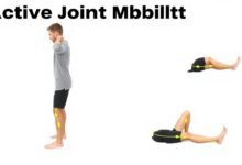 Ilustrasi latihan mobility dengan gerakan dinamis