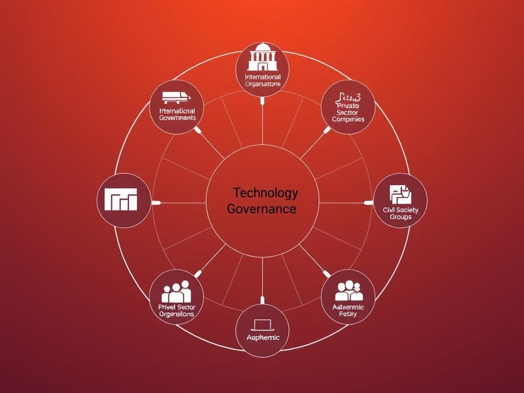 International technology governance framework with multiple stakeholders