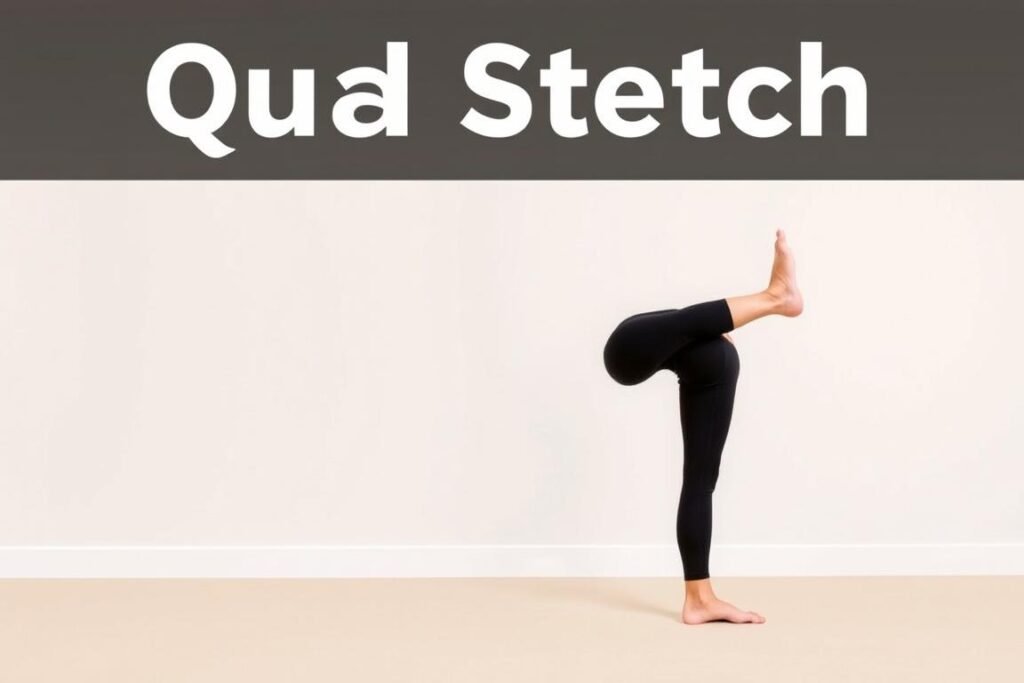 Peregangan Quad untuk flexibility paha depan